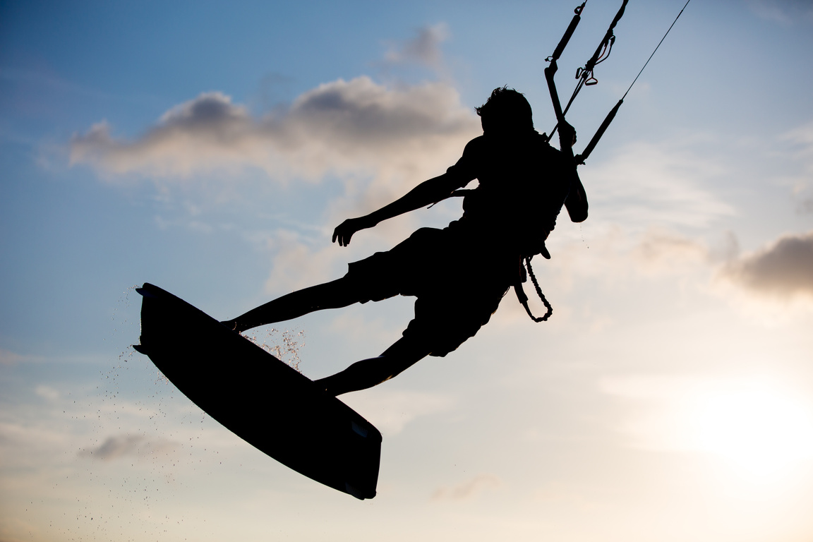 Kitesurfing